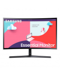 Samsung Curved Monitor LS24C366EAUXEN 24 " VA 1920 x 1080 pixels 16:9 4 ms 250 cd/m² Black 75 Hz HDMI ports quantity 1