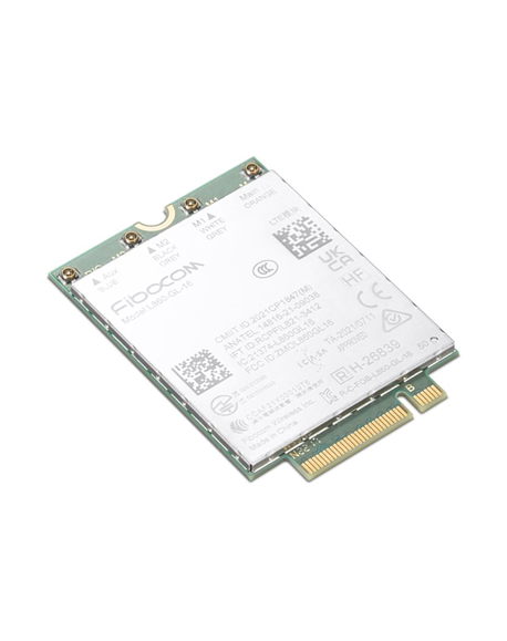 Lenovo 4G LTE CAT16 M.2 WWAN Module ThinkPad Fibocom L860-GL-16 X13 Gen 4 (Intel &AMD), P16V Gen 4 (Intel), P1 Gen 6 (Intel)