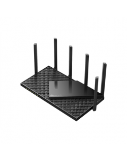 TP-LINK AXE5400 Tri-Band Gigabit Wi-Fi 6E Router Archer AXE75 802.11ax 10/100/1000 Mbit/s Ethernet LAN (RJ-45) ports 4 Mesh Supp