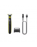 Philips Shaver/Trimmer, Face QP2724/20 OneBlade Operating time (max) 45 min Wet & Dry NiMH Gray/Green