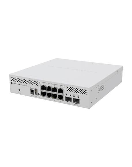 MikroTik Cloud Router Switch CRS310-8G+2S+IN Rackmountable 1 Gbps (RJ-45) ports quantity 8 SFP+ ports quantity 2