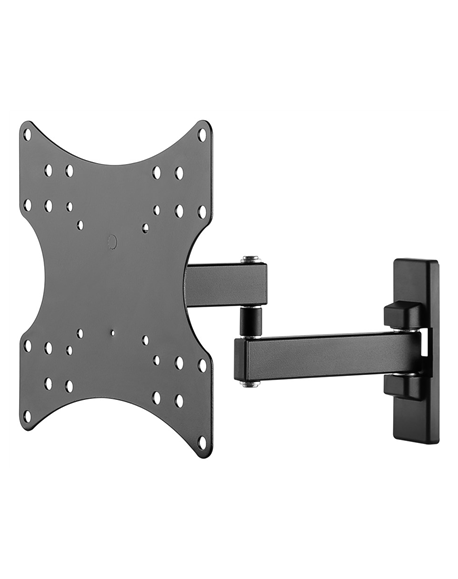 Goobay Wall mount 49714 FULLMOTION (S) TV wall mount Basic " Tilt, Swivel Black