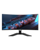 Gigabyte Gaming Monitor GS34WQC EU1 34 " VA 1 ms Black 135 Hz HDMI ports quantity 2