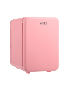 Adler Mini Refrigerator AD 8084 Free standing Larder Height 27 cm Fridge net capacity 4 L Pink