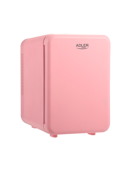 Adler Mini Refrigerator AD 8084 Free standing Larder Height 27 cm Fridge net capacity 4 L Pink