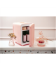 Adler Mini Refrigerator AD 8084 Free standing Larder Height 27 cm Fridge net capacity 4 L Pink