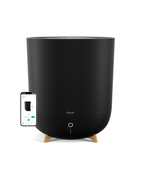 Duux Smart Humidifier Neo Water tank capacity 5 L Suitable for rooms up to 50 m² Ultrasonic Humidification capacity 500 ml/hr Bl