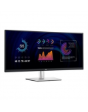 Dell Monitor P3424WEB 34 " IPS 3440 x 1440 pixels 21:9 5 ms 300 cd/m² Black 60 Hz HDMI ports quantity 1