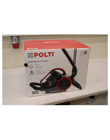 SALE OUT. Polti PBEU0105 Forzaspira C110_PLUS Vacuum cleaner, Bagless, Power 800 W, Dust container 2 L, Working radius 8 m, Blac