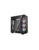 Deepcool Full Tower Gaming Case CH780 Side window Black ATX+ Power supply included No