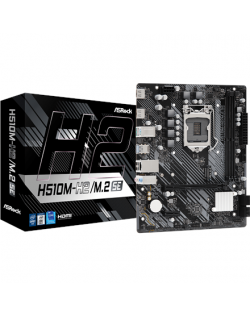 ASRock H510M-H2/M.2 SE Processor family Intel Processor socket LGA1200 DDR4 Number of SATA connectors 4