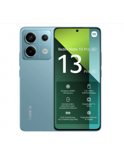 Xiaomi Redmi Note 13 Pro Ocean Teal 6.67 " AMOLED 1220 x 2712 pixels Qualcomm SM7435 Snapdragon 7s Gen 2 Internal RAM 8 GB 256 G