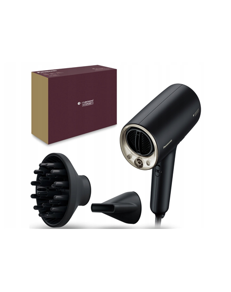 Panasonic Hair Dryer Nanoe EHNA0JN825 1600 W Number of temperature settings 4 Diffuser nozzle Black