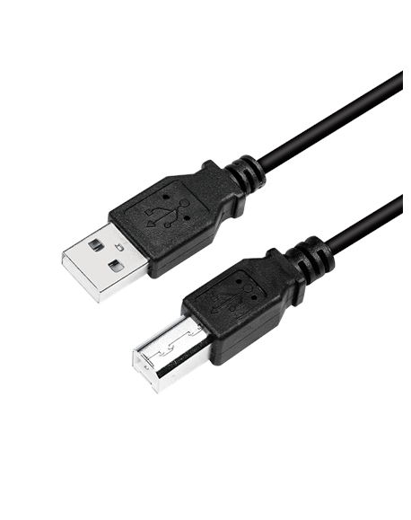 Logilink USB cable USB 2.0 A to B 2x male CU0009B 5 m, USB-A male, USB-B male