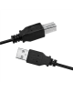 Logilink USB cable USB 2.0 A to B 2x male CU0009B 5 m, USB-A male, USB-B male