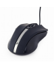 Gembird Mouse G-laser Wired Black USB