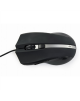 Gembird Mouse G-laser Wired Black USB