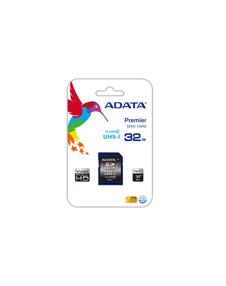 ADATA Premier 32 GB SDHC Flash memory class 10 No