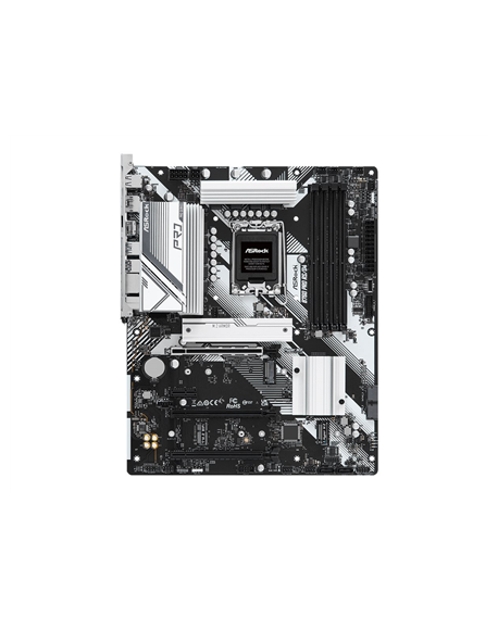 ASRock B760 PRO RS/D4 Processor family Intel Processor socket LGA1700 DDR4 DIMM Memory slots 4 Supported hard disk drive interfa