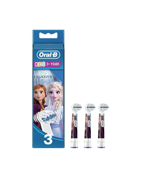 Oral-B | Refill Frozen | Toothbrush Replacement | Heads | For kids | Number of brush heads included 3 | Number of teeth brushing