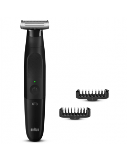 Braun | Beard Trimmer and Shaver | XT3100 | Cordless | Number of length steps 3 | Black