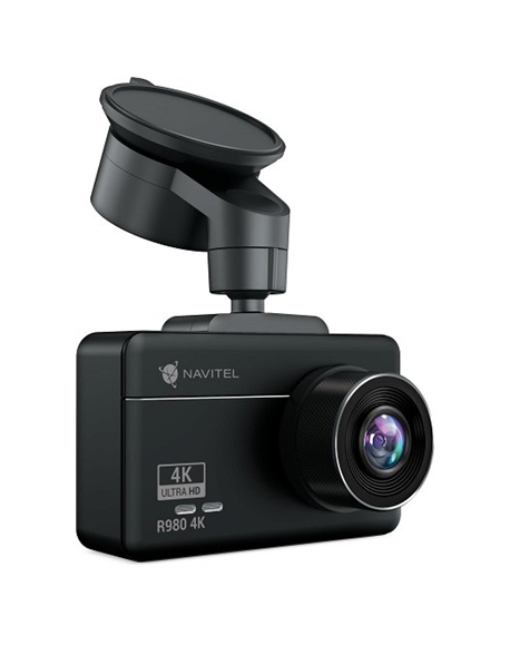 Navitel | Dashcam with Wi-Fi, GPS-informer, and digital speedometer | R980 4K | IPS display 3'' 854x480 Touchscreen | GPS (satel