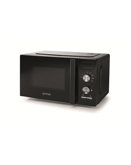 Gorenje | MO20A3BH | Microwave Oven | Free standing | 800 W | Convection | Black