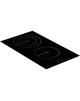 Simfer | H3.020.DEBSP | Hob | Vitroceramic | Number of burners/cooking zones 2 | Touch | Black