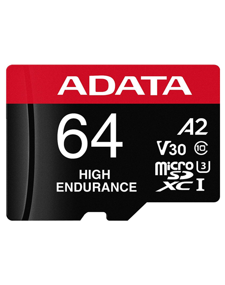 ADATA | UHS-I | 64 GB | microSDXC/SDHC | Flash memory class 10 | Adapter