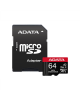 ADATA | UHS-I | 64 GB | microSDXC/SDHC | Flash memory class 10 | Adapter