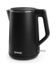 Gorenje | Kettle | K15DWBK | Electric | 2200 W | 1.5 L | Stainless steel | 360° rotational base | Black