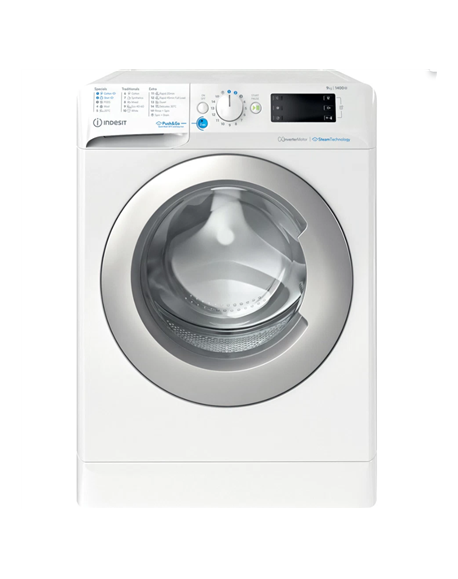 INDESIT | Washing Machine | BWE 91496X WSV EE | Energy efficiency class A | Front loading | Washing capacity 9 kg | 1400 RPM | D