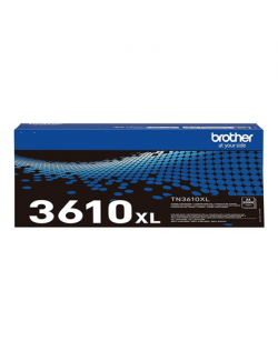 Brother TN-3610XL Genuine High Yield Toner Cartridge, Black