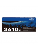 Brother TN-3610XL Genuine High Yield Toner Cartridge, Black