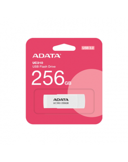 ADATA | USB Flash Drive | UC310 | 256 GB | USB 3.2 Gen1 | White