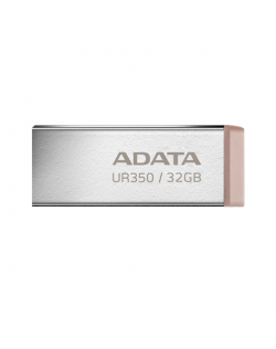 ADATA | USB Flash Drive | UR350 | 32 GB | USB 3.2 Gen1 | Brown