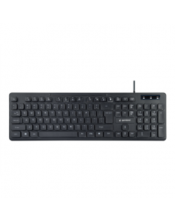 Gembird | "Rainbow" Backlight Multimedia Keyboard | KB-UML-02 | Keyboard | Wired | US | Black | N/A