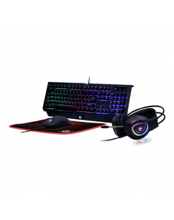 Gembird | 4-in-1 Backlight Gaming Kit "Phantom" | GGS-UMGL4-01 | Gaming Kit | Wired | US | USB