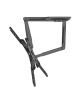 Gembird | Wall mount | WM-60ST-01 | Tilt, swivel, rotate | 32-60 " | Maximum weight (capacity) 36.4 kg | Black