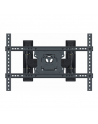 Gembird | Wall mount | WM-75ST-02 | Tilt, swivel, rotate | 32-75 " | Maximum weight (capacity) 45.5 kg | Black