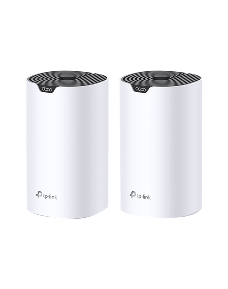 TP-LINK | AC1900 Whole Home Mesh Wi-Fi System | Deco S7 (2-pack) | 802.11ac | 10/100/1000 Mbit/s | Ethernet LAN (RJ-45) ports 1 