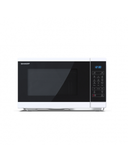 Sharp | Microwave Oven with Grill | YC-MG252AE-W | Free standing | 25 L | 900 W | Grill | White