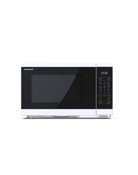 Sharp | Microwave Oven with Grill | YC-MG252AE-W | Free standing | 25 L | 900 W | Grill | White