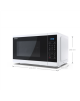 Sharp | Microwave Oven with Grill | YC-MG252AE-W | Free standing | 25 L | 900 W | Grill | White