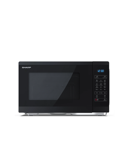 Sharp | Microwave Oven with Grill | YC-MG252AE-B | Free standing | 25 L | 900 W | Grill | Black