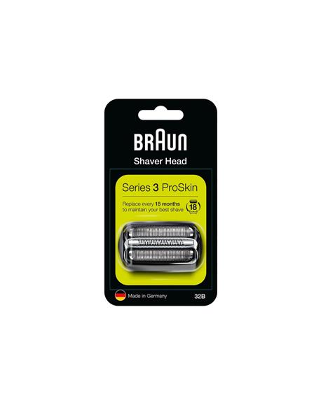 Braun | 32B Shaver Replacement Head for Series 3 | Black