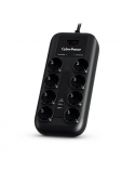 CyberPower | P0820SUF0-DE Surge Protectors | Black