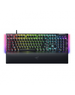 Razer | BlackWidow V4 | Gaming keyboard | Wired | RU | Black | Yellow Switch