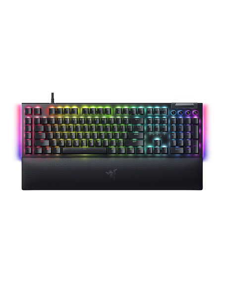 Razer | BlackWidow V4 | Gaming keyboard | Wired | RU | Black | Yellow Switch