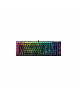 Razer | BlackWidow V4 X | RGB | Gaming keyboard | Wired | RU | Black | Yellow Switch